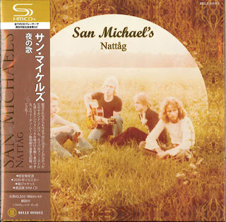 San Michael’s “Nattåg” recorded 1972 first release 2009 second album Swedish Heavy Prog