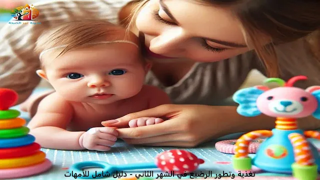 الرضيع في الشهر الثاني