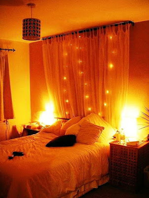 desain kamar tidur romantis terbaru