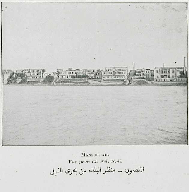 المنصوره - منظر البلده من بحري النيل