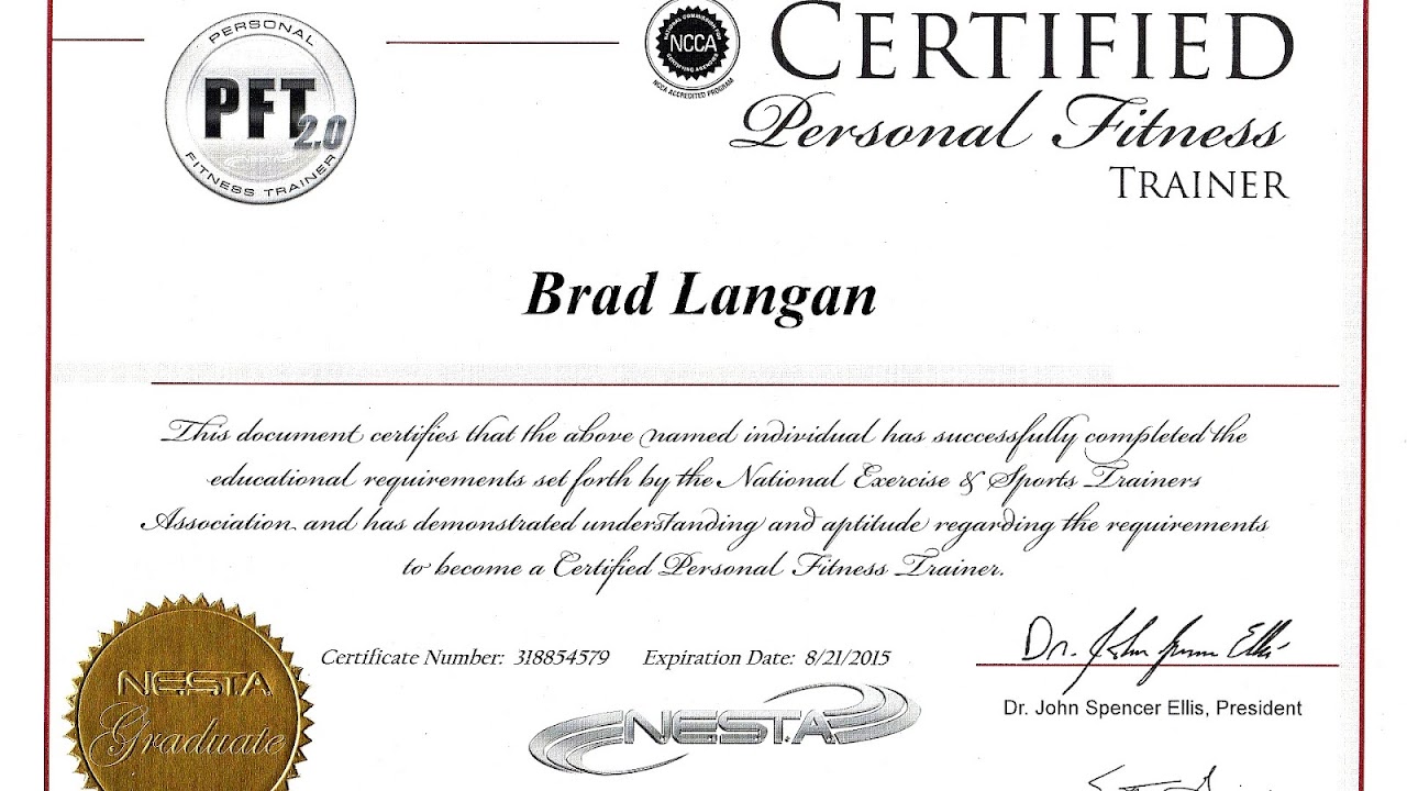 Online Fitness Certifications