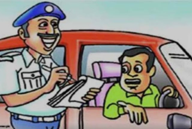  बिना मास्क के काटे चालान