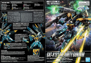 MANUAL BOOK FULL MECHANICS 1/100 GAT-X131 Calamity Gundam, Bandai