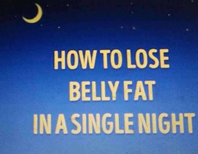 How to Lose Belly Fat in a Single Night, Reduce belly fat in 24 hour, Magical drinks for belly fat.
