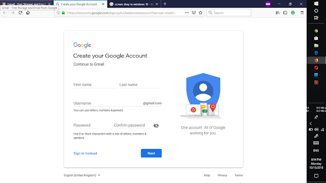 how to make a gmail account