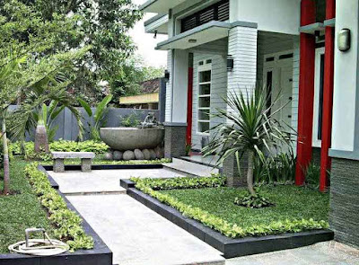 Model Halaman untuk Desain Rumah Minimalis Asri tapi Modern