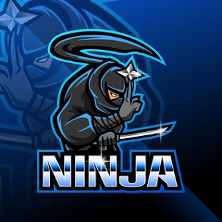 Cool Logo Gaming Ninja Killer