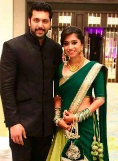 Jayam Ravi Family Husband Parents children's Marriage Photos