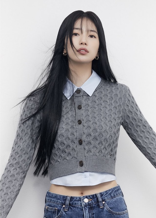 Knetz crazily in love with how lovely and beautiful Actress and Singer Bae Suzy for GUESS! 