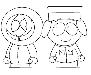 #3 Kenny McCormick Coloring Page