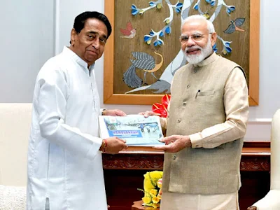 CM Kamal Nath Meets PM Modi Floods Fund Madhya Pradesh