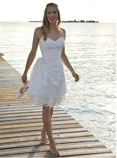 simple beachy wedding dresses