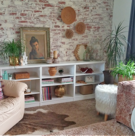 How to Create Stylish Built-ins from Simple Inexpensive Bookcases