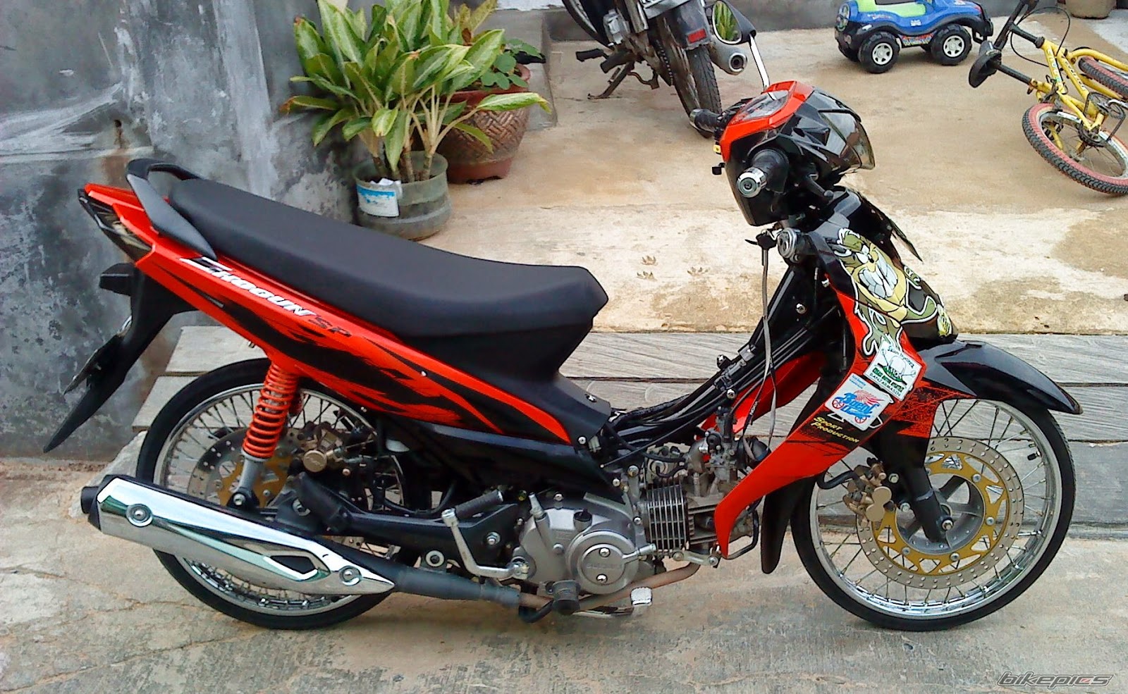 Kumpulan Foto Modifikasi Motor Shogun Terbaru Modispik Motor