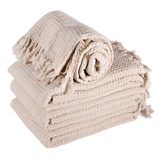 Cream Turkish Waffle Towels