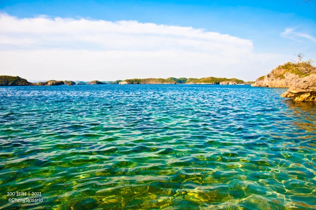 Beautiful Pictures of 100 Islands Pangasinan