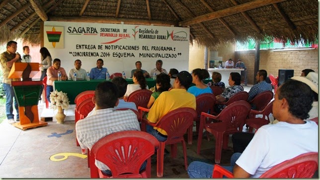 12-6-2014 se llevo a cabo el “Programa de Concurrencia con Entidades Federativas 2014”