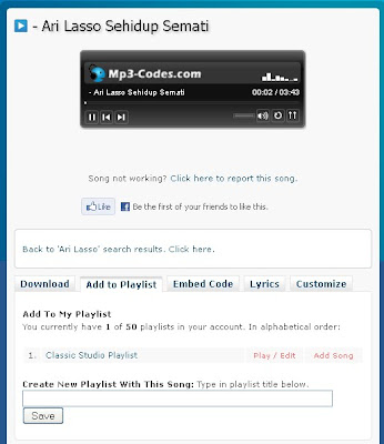 cara buat playlist mp3-codes.com