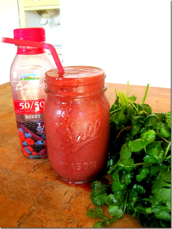 cilantro smoothie 13
