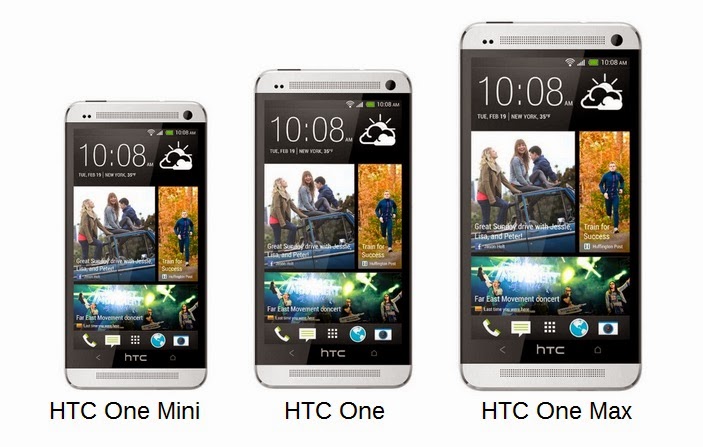 HTC One vs. Mini vs. Max