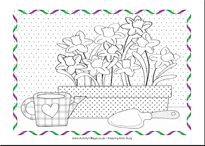 Spring Coloring Pages