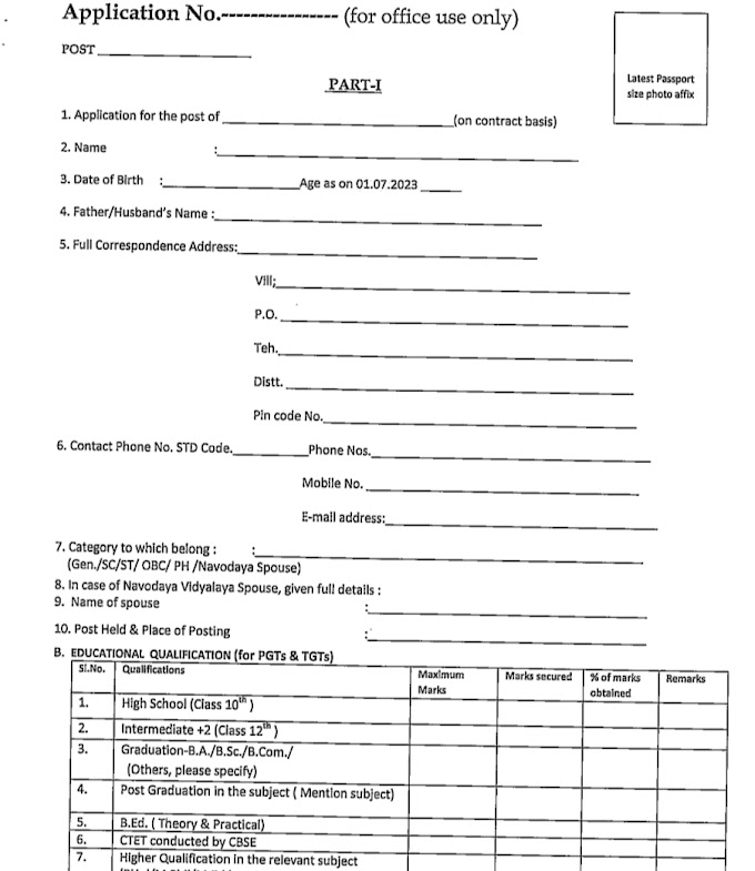 1350+ VACANCIES OUT AT NAVODAYA VIDYALAYA SAMITI 