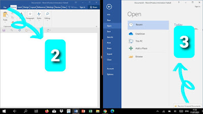 Tutorial Mengembalikan Dokumen Word Yang Tidak Tersimpan, Microsoft Word