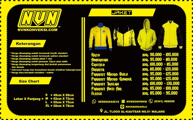 buat jaket murah di malang