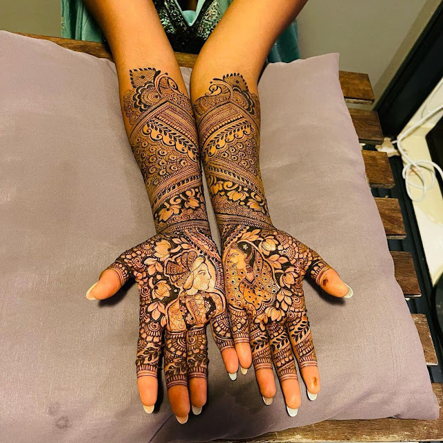 New Arabic Mehndi Design