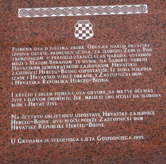 'Prvoborci' u akciji: Herceg-Bosna uskrsnut će ponovno u Grudama