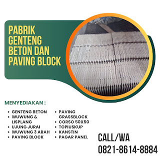 CALL / WA 0821-8614-8884, Genteng Beton Flat Minimalis Berkualitas: Solusi Atap Tahan Cuaca Ekstrem