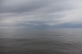 Lake Superior under clouds