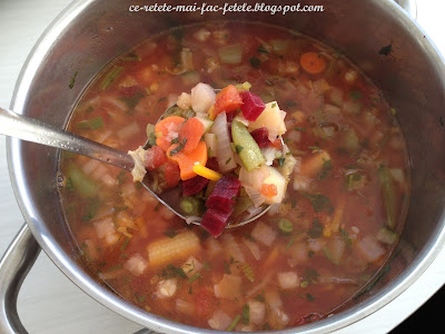 Minestrone ~ Servim cald sau rece