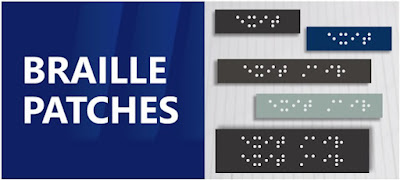 Braille patches