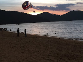 Sunset in Langkawi, Malaysia.