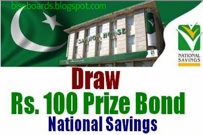 PRIZE BOND RS 100 Draw 12th Full List Quetta 16th November 