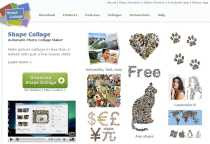 Hacer collages gratis Shape Collage collages online