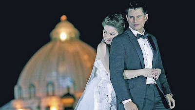 Carmina Villaroel Hugging Zoren Legaspi At The Wedding