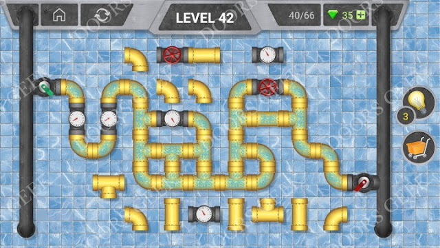 Pipeline [Classic] Level 42 Solution, Cheats, Walkthrough