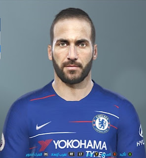 PES 2019 Faces Gonzalo Higuin by Shenawy