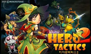 Screenshots of the Hero Tactics 2 for Android tablet, phone.