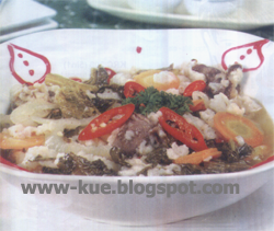 Menu daging sayur asin sebuah nama yang unik Membuat Daging Sayur Asin