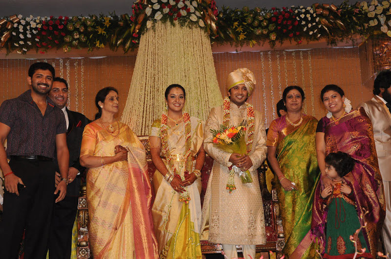 Actor Dushyanth Wedding Reception Gallery film pics