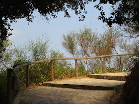 Stairs to Sant Francesc beach in Blanes