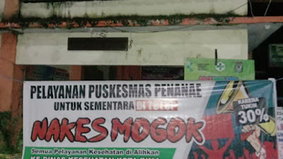 Heboh Spanduk 'Nakes Mogok' Terpampang di Sejumlah Puskesmas di Kota Bima