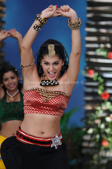 Tapasee Pannu Latest Hot Navel and Thigh Show