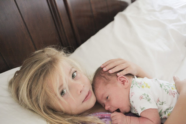 Amy West introduces her new daughter London