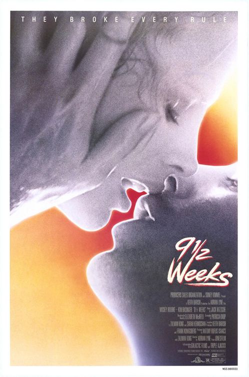 9 1/2 Weeks movie poster