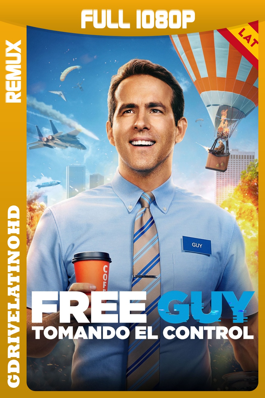 Free Guy: Tomando el Control (2021) BDRemux 1080p Latino-Inglés