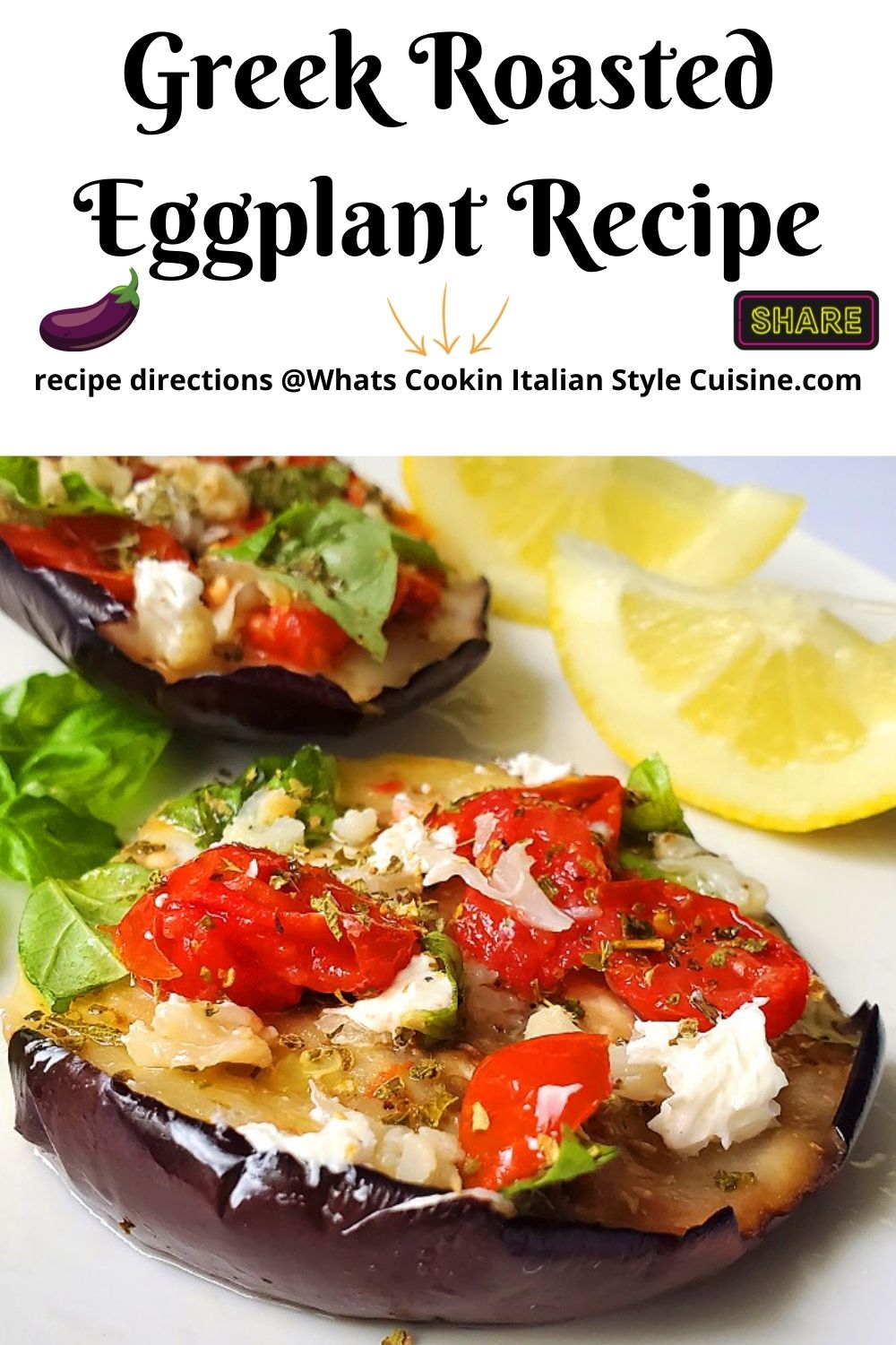 pin for later greek eggplants